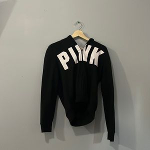 Brand new black PINK zip up